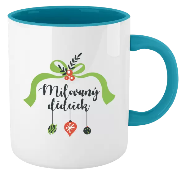 Vánoční hrnek Milovaný dědeček - ozdoby