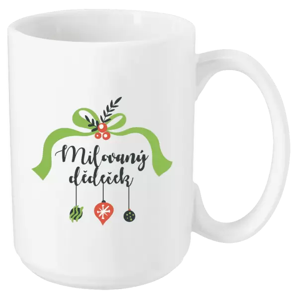 Vánoční hrnek Milovaný dědeček - ozdoby