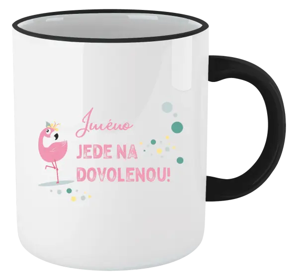 Hrnek Jméno jede na dovolenou