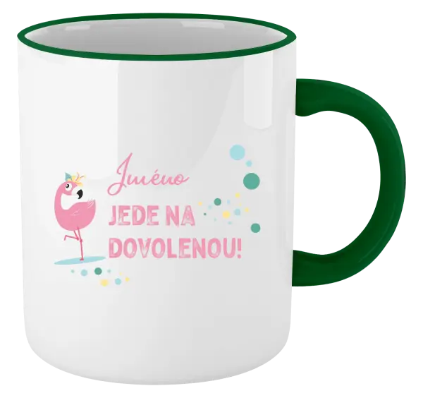 Hrnek Jméno jede na dovolenou