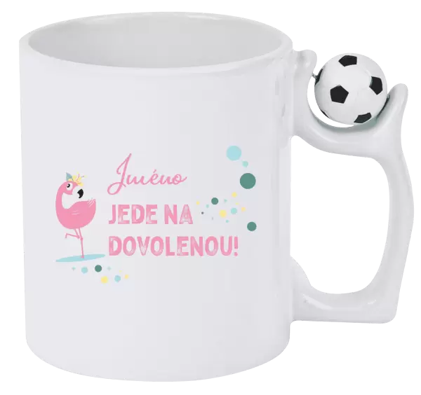 Hrnek Jméno jede na dovolenou