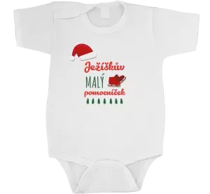 Dětské vánoční body Ježíškův malý pomocníček