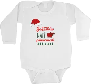 Dětské vánoční body Ježíškův malý pomocníček