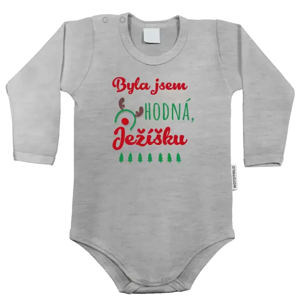 Dětské body Byla jsem hodná, Ježíšku