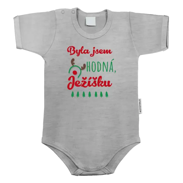 Dětské body Byla jsem hodná, Ježíšku