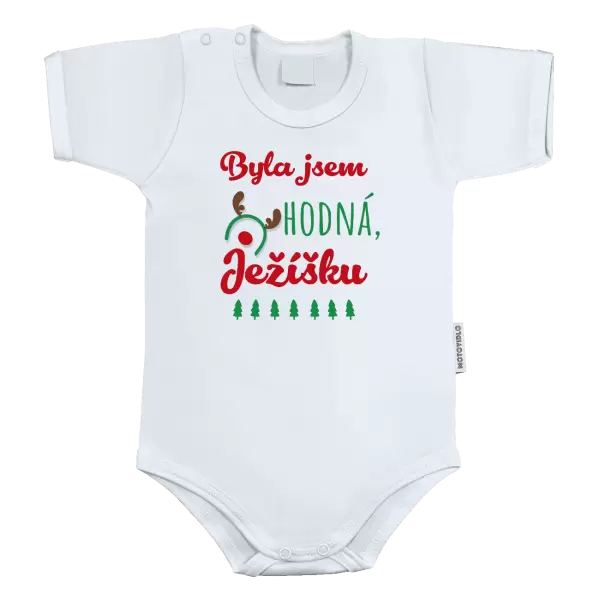 Dětské body Byla jsem hodná, Ježíšku