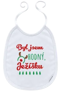 Dětský bryndák Byl jsem hodný, Ježíšku