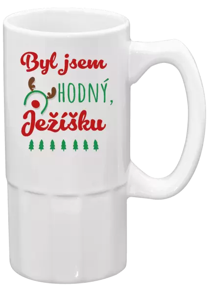 Půllitr Byl jsem hodný, Ježíšku