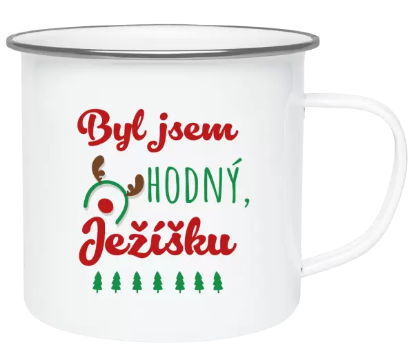 Vánoční plecháček Byl jsem hodný, Ježíšku