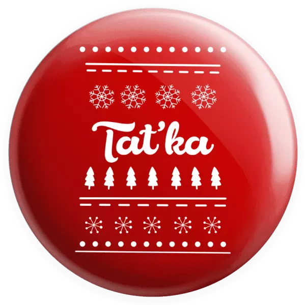 Placka Stromečky a vločky - taťka