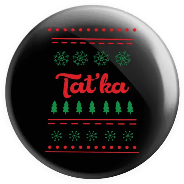 Placka Stromečky a vločky - taťka