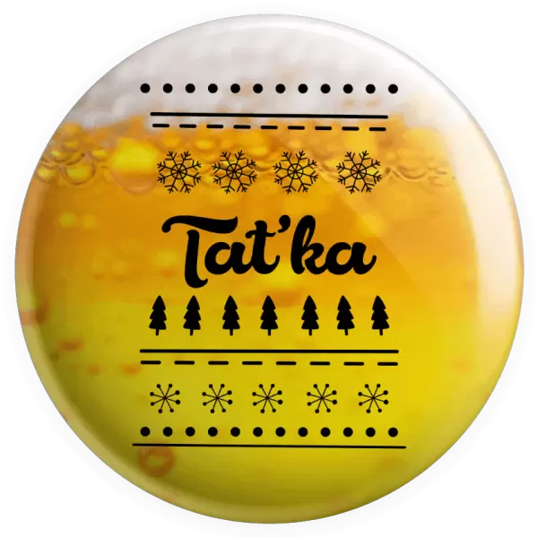 Placka Stromečky a vločky - taťka