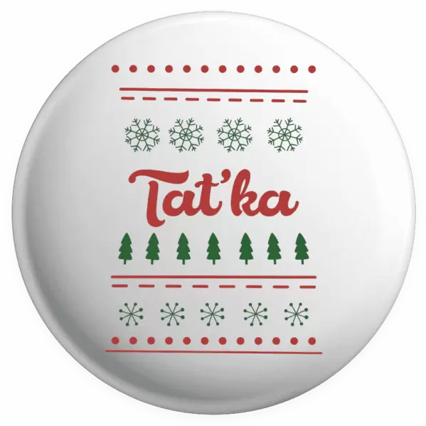 Placka Stromečky a vločky - taťka