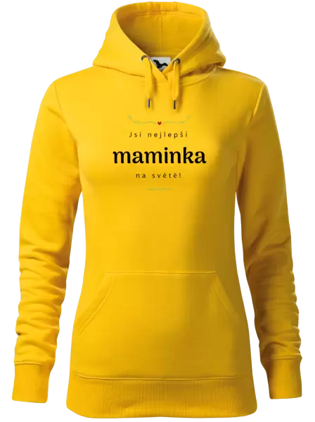 Dámská mikina Jsi nejlepší maminka na světě