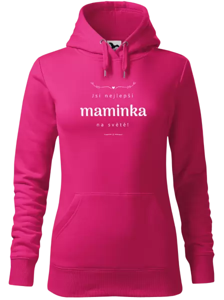 Dámská mikina Jsi nejlepší maminka na světě
