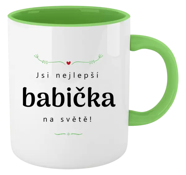Hrnek Jsi nejlepší babička na světě