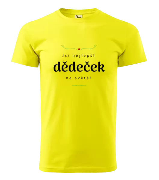 Pánské tričko Jsi nejlepší dědeček na světě