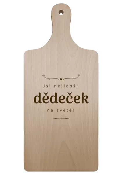 Prkénko Jsi nejlepší dědeček na světě