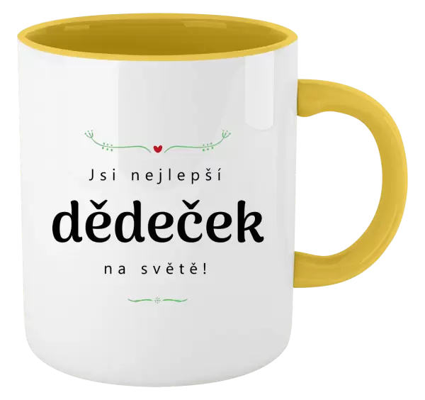 Hrnek Jsi nejlepší dědeček na světě