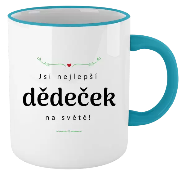 Hrnek Jsi nejlepší dědeček na světě