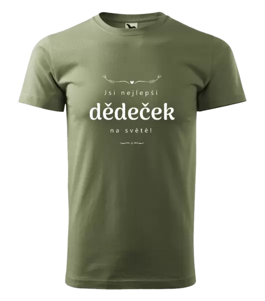Pánské tričko Jsi nejlepší dědeček na světě