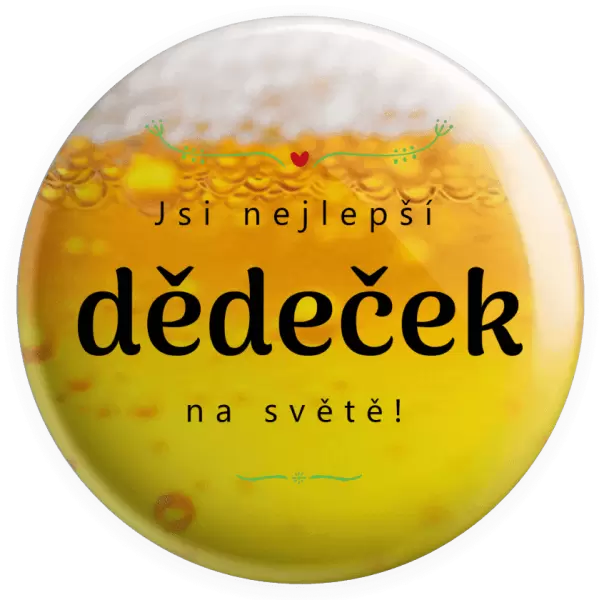 Placka Jsi nejlepší dědeček na světě