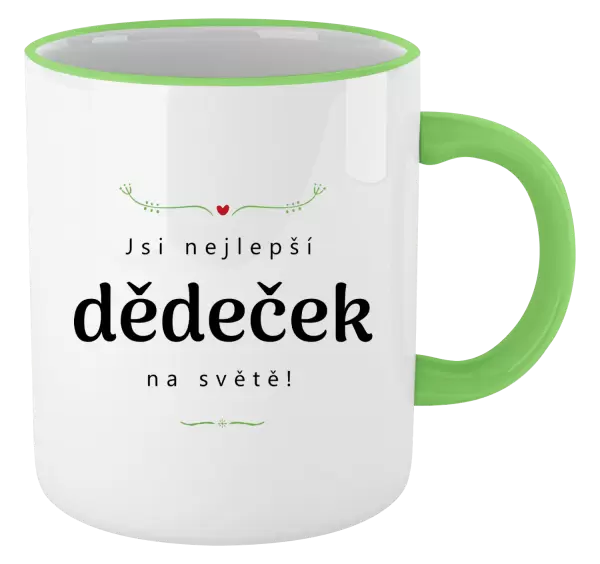 Hrnek Jsi nejlepší dědeček na světě