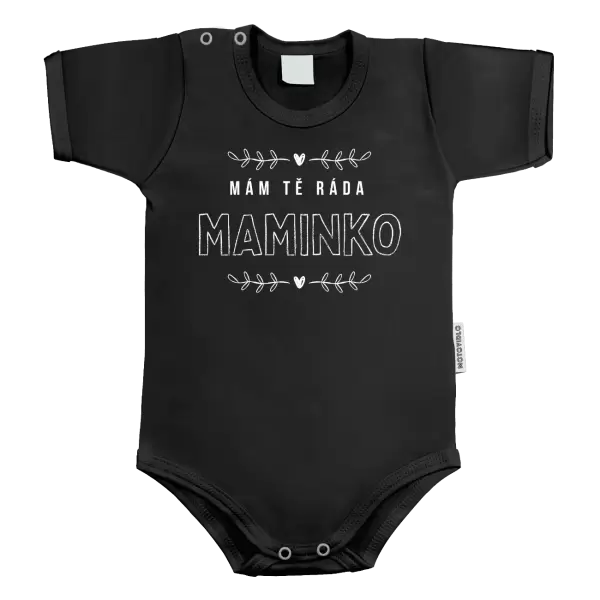 Dětské body Mám tě ráda maminko