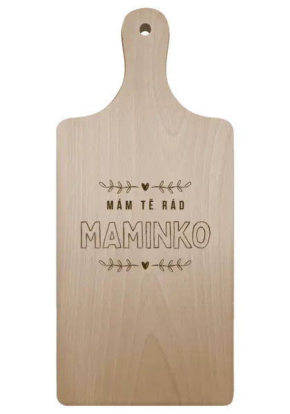 Prkénko Mám tě rád maminko