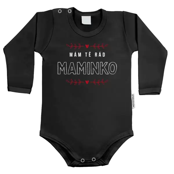 Dětské body Mám tě rád maminko