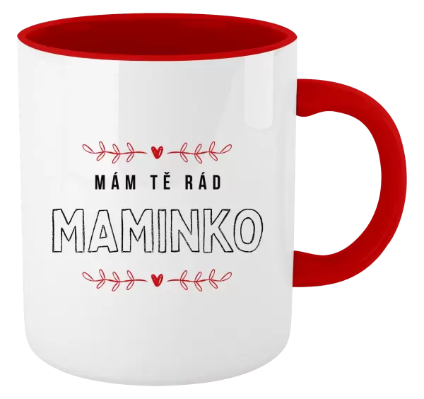 Hrnek Mám tě rád maminko