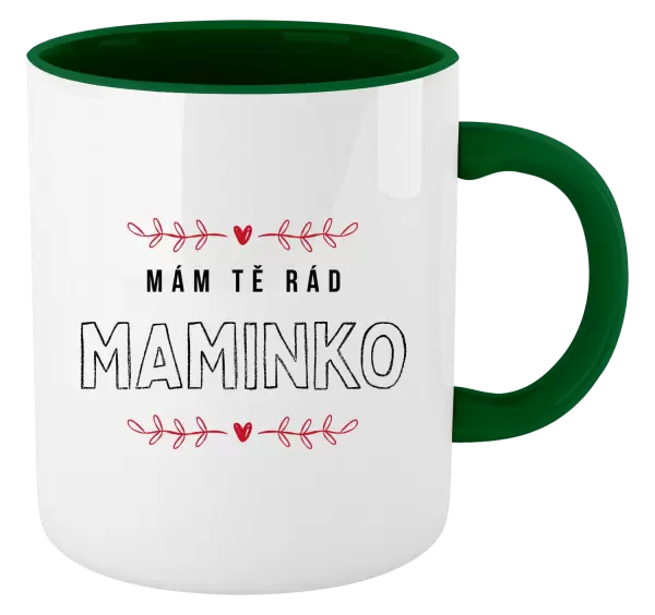 Hrnek Mám tě rád maminko