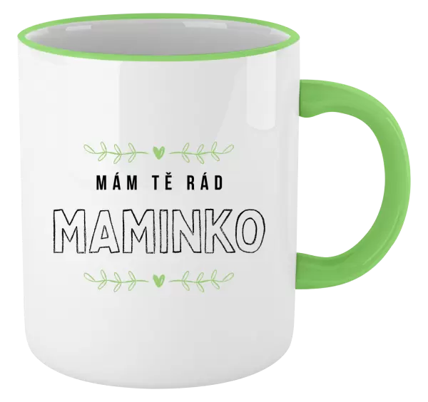 Hrnek Mám tě rád maminko