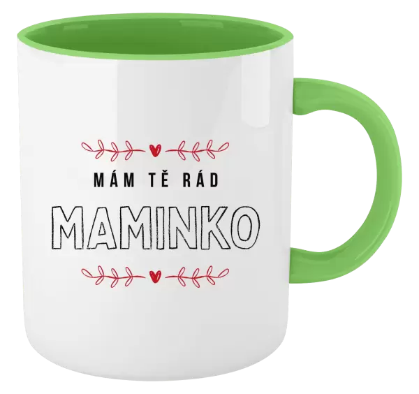 Hrnek Mám tě rád maminko