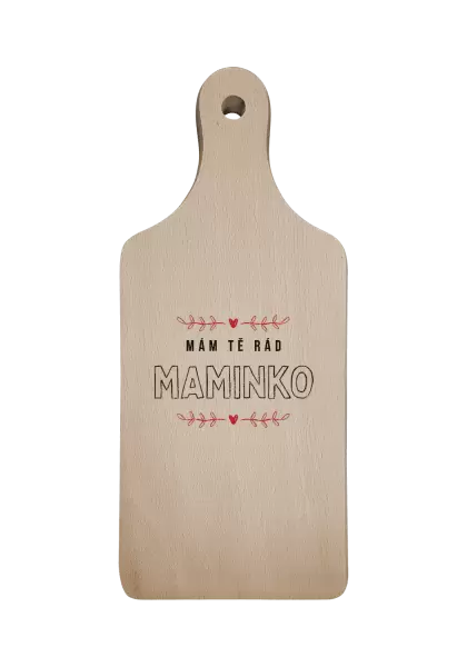 Prkénko Mám tě rád maminko