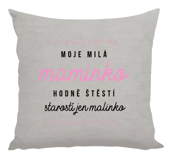 Polštář Moje milá maminko