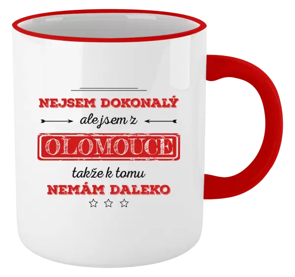 Hrnek Nejsem dokonalý, ale jsem z ...