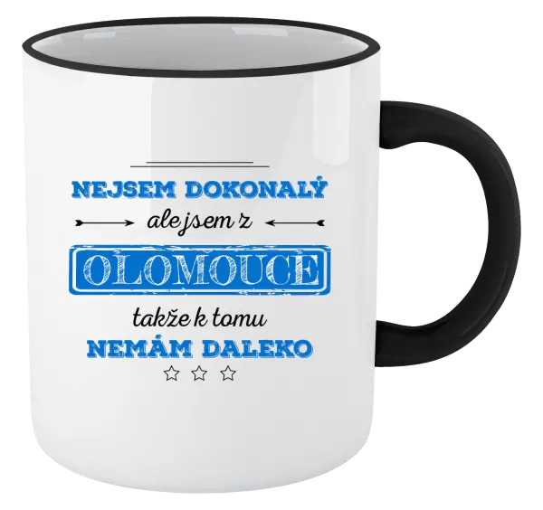 Hrnek Nejsem dokonalý, ale jsem z ...