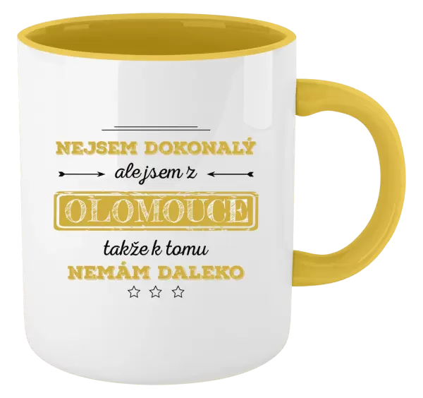 Hrnek Nejsem dokonalý, ale jsem z ...
