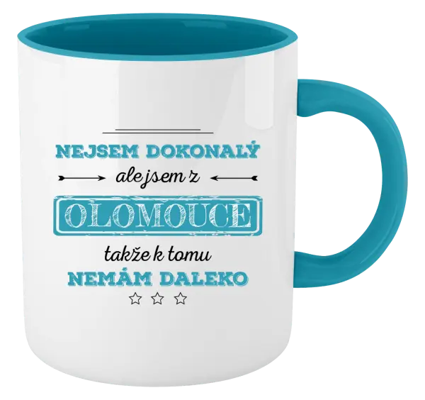 Hrnek Nejsem dokonalý, ale jsem z ...