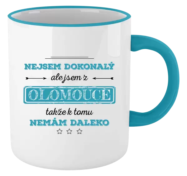Hrnek Nejsem dokonalý, ale jsem z ...