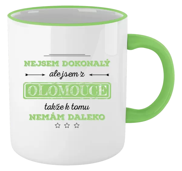 Hrnek Nejsem dokonalý, ale jsem z ...
