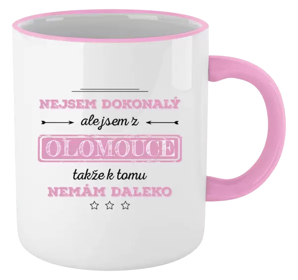 Hrnek Nejsem dokonalý, ale jsem z ...