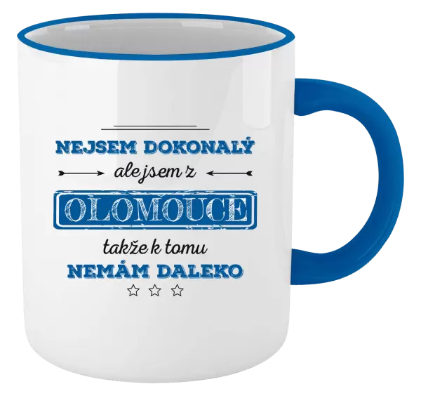 Hrnek Nejsem dokonalý, ale jsem z ...
