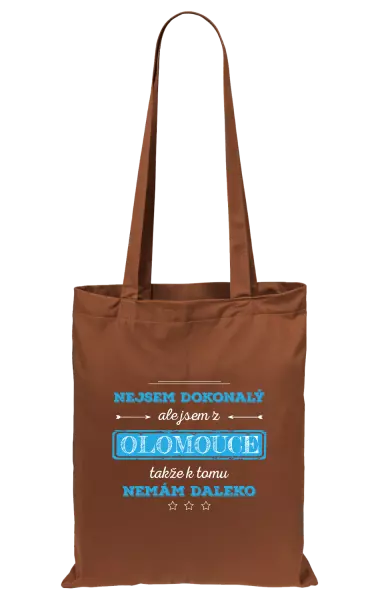Látková taška Nejsem dokonalý, ale jsem z ...