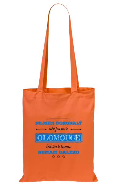 Látková taška Nejsem dokonalý, ale jsem z ...