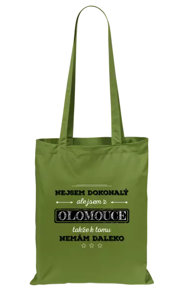 Látková taška Nejsem dokonalý, ale jsem z ...
