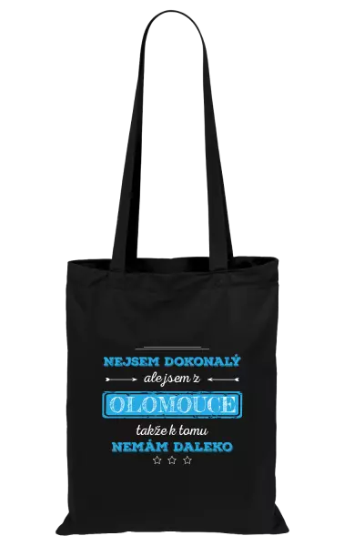 Látková taška Nejsem dokonalý, ale jsem z ...