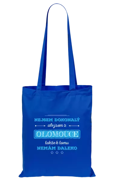 Látková taška Nejsem dokonalý, ale jsem z ...