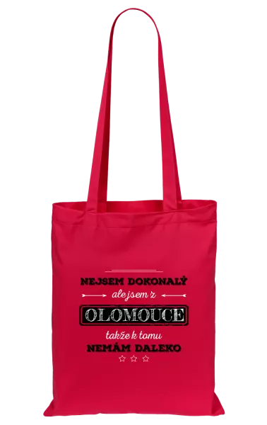 Látková taška Nejsem dokonalý, ale jsem z ...